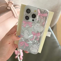 Bunnies and Bows iPhone Case