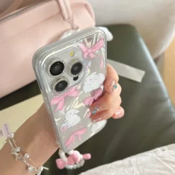Bunnies and Bows iPhone Case