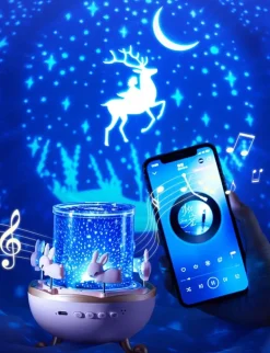 Bunny Carousel Projector Night Light