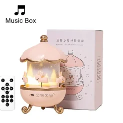 Bunny Carousel Projector Night Light