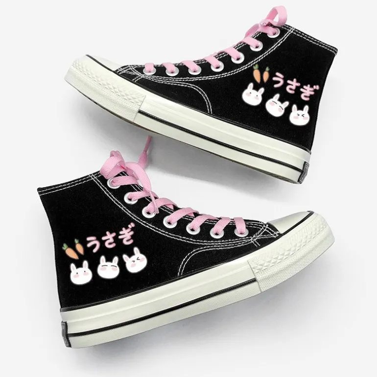 Bunny Carrot High Top Sneakers