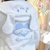 Bunny Ear Oversized Zip Up Hoodie