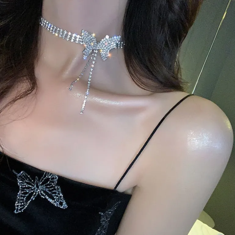 Butterfly & Pearl Necklace