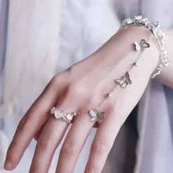 Butterfly Blessing Bracelet & Ring Set