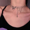 Butterfly Dainty Chain Choker
