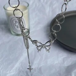 Butterfly Dainty Chain Choker