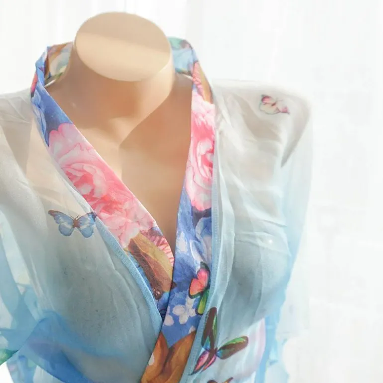 Butterfly Kimono Lingerie