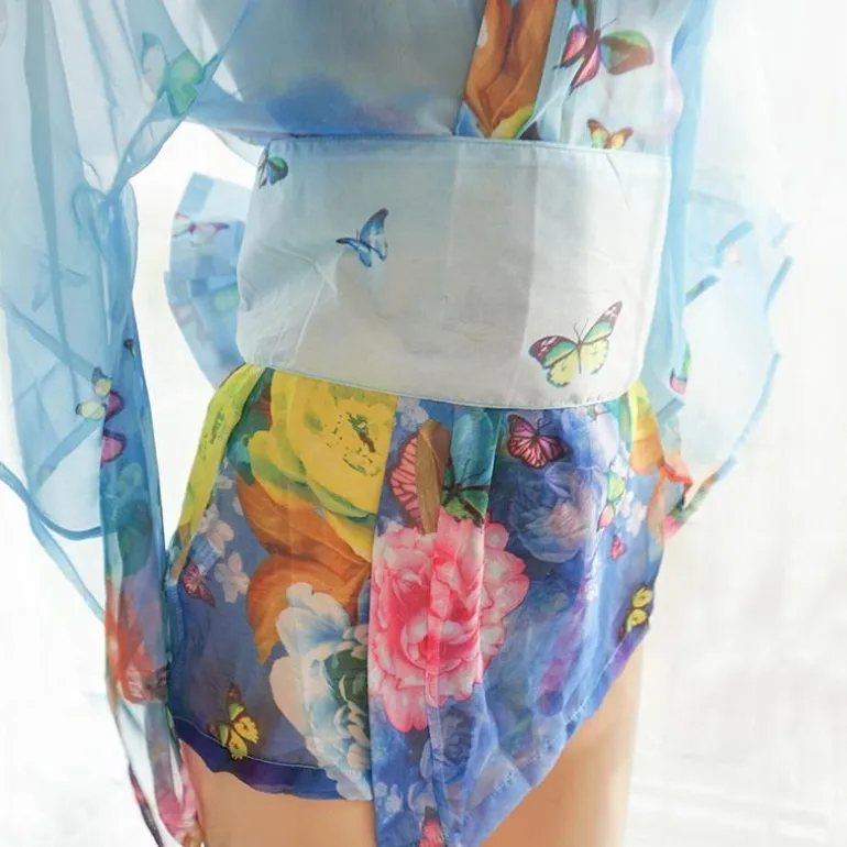 Butterfly Kimono Lingerie