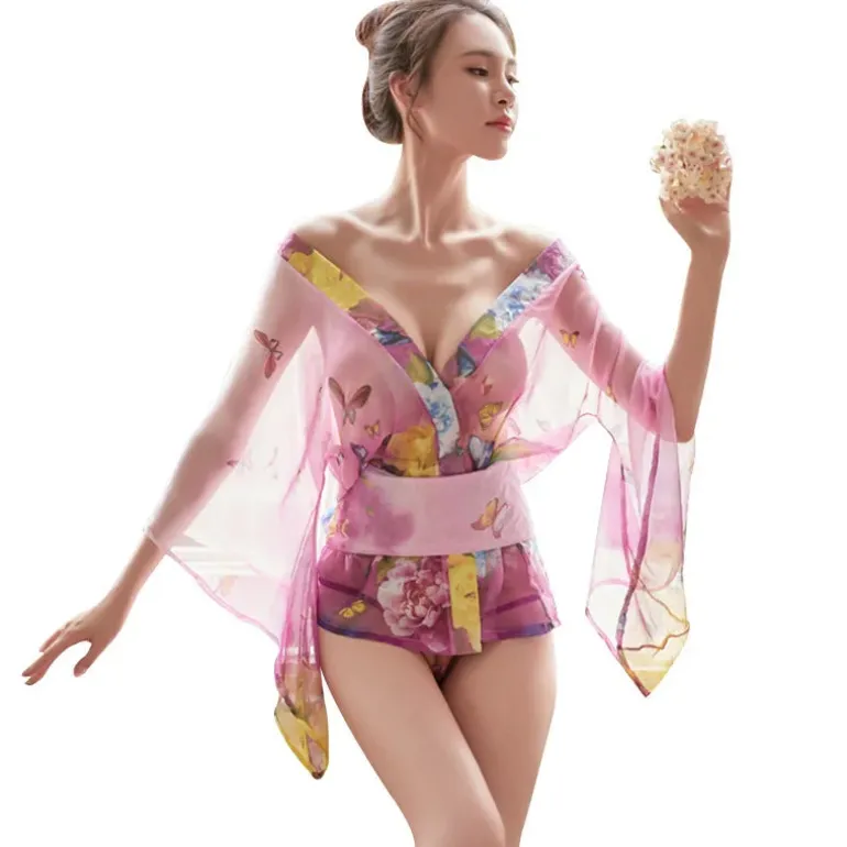Butterfly Kimono Lingerie