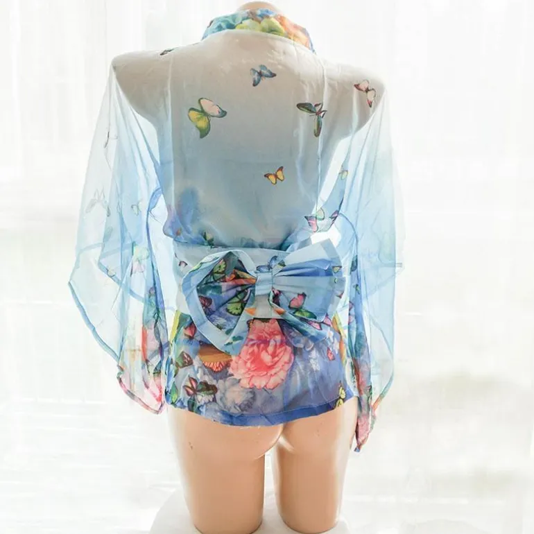 Butterfly Kimono Lingerie