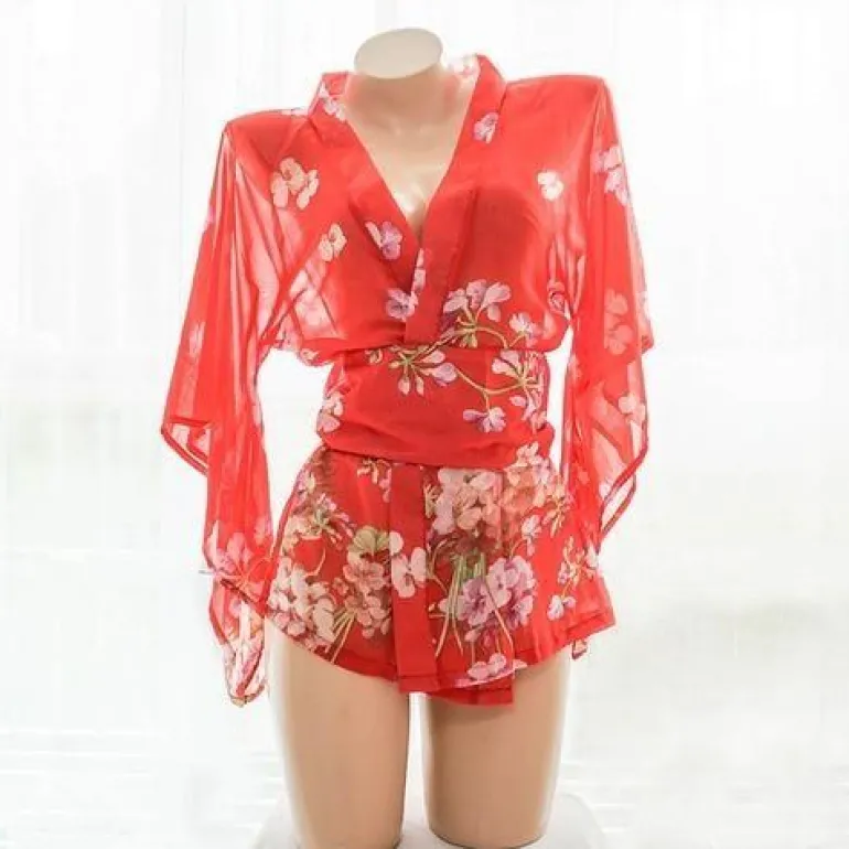 Butterfly Kimono Lingerie