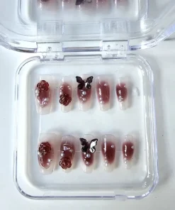 Butterfly Press-On Nails