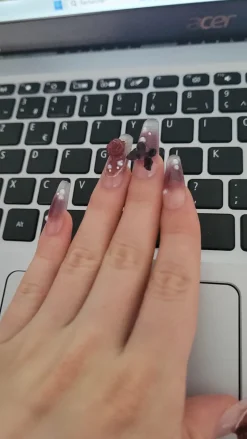 Butterfly Press-On Nails