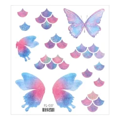 Butterfly Temporary Wing Makeup Tattoos