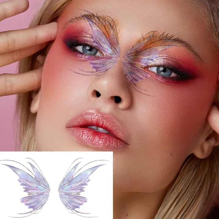 Butterfly Temporary Wing Makeup Tattoos
