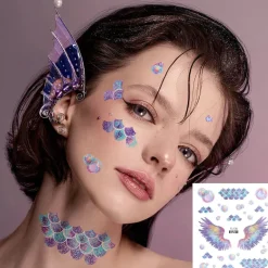 Butterfly Temporary Wing Makeup Tattoos