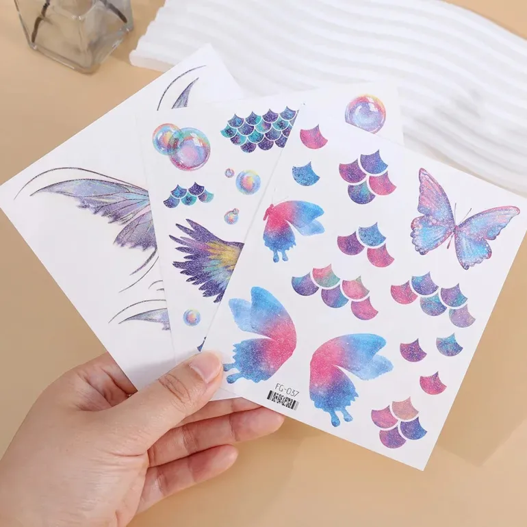 Butterfly Temporary Wing Makeup Tattoos