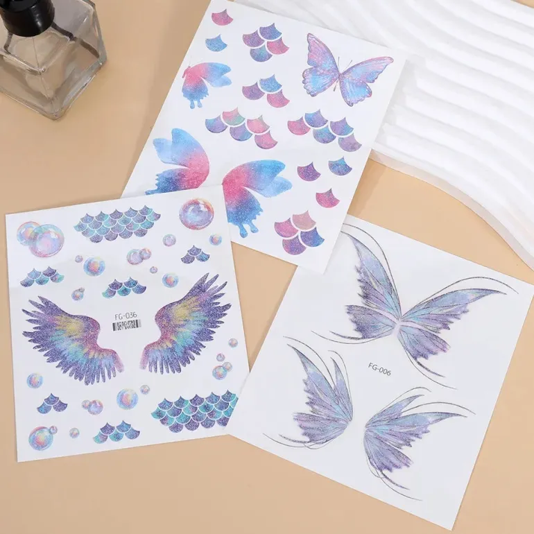 Butterfly Temporary Wing Makeup Tattoos