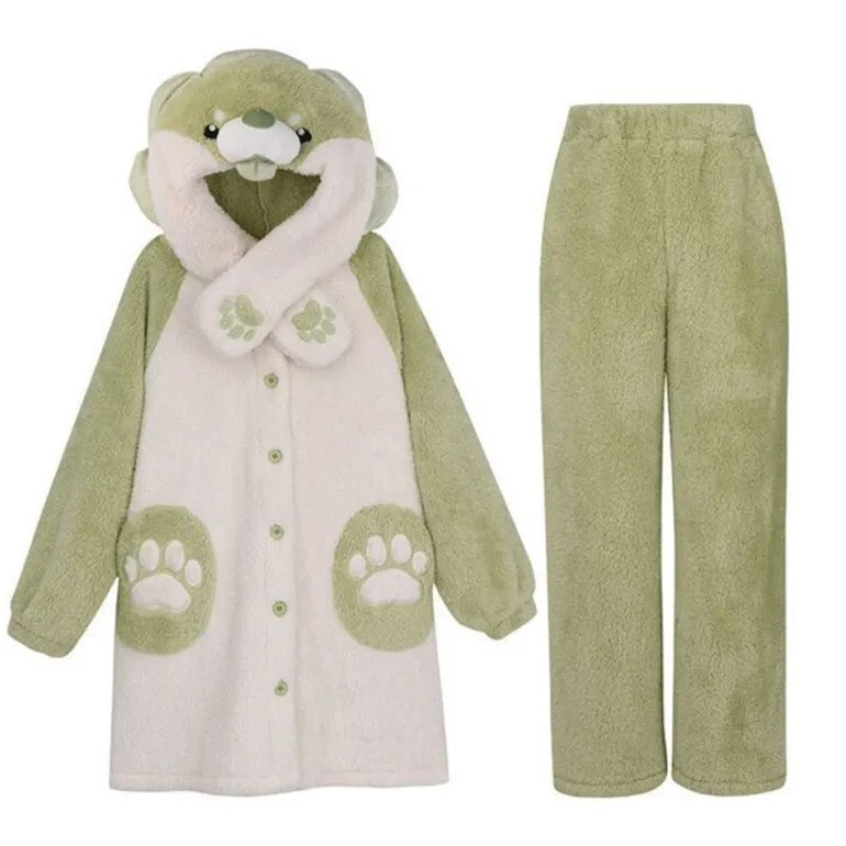 Cabbage Shiba Inu Pajama Set