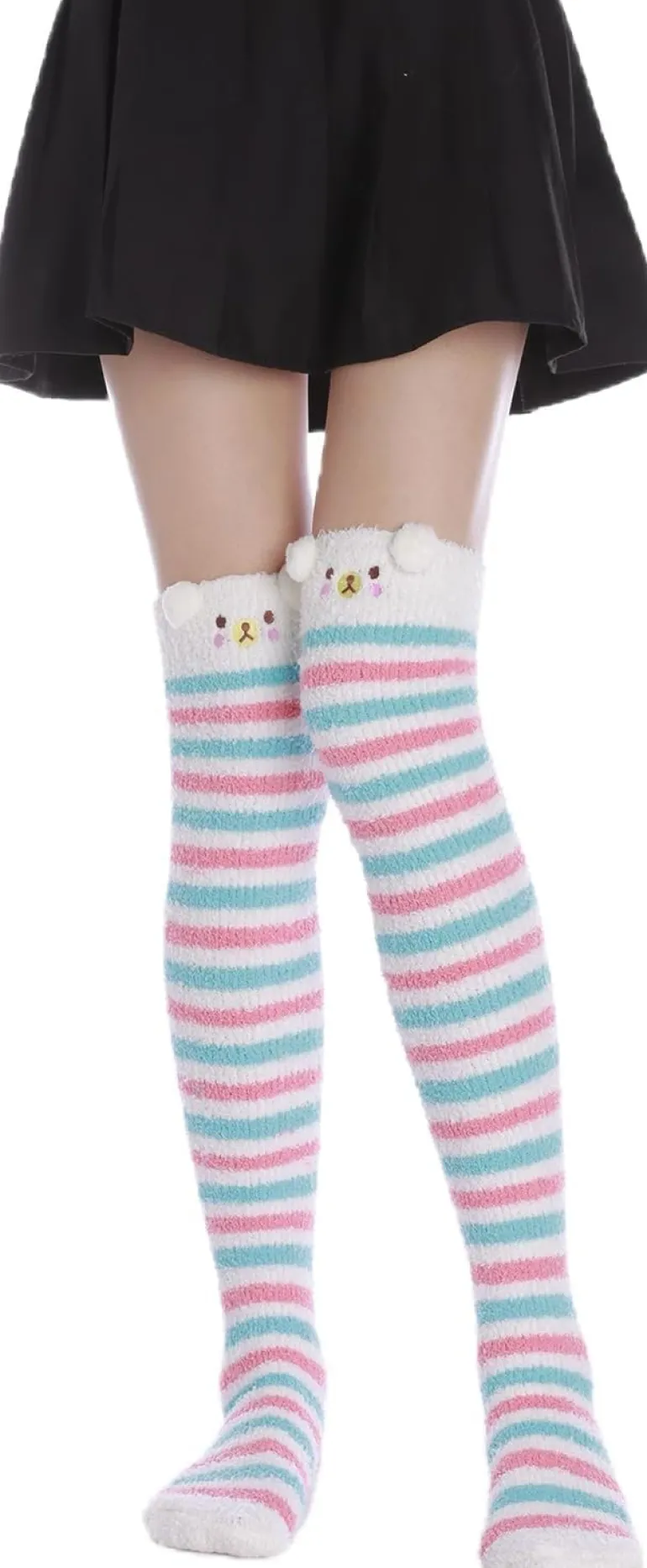 Candy Bear Thigh Highs