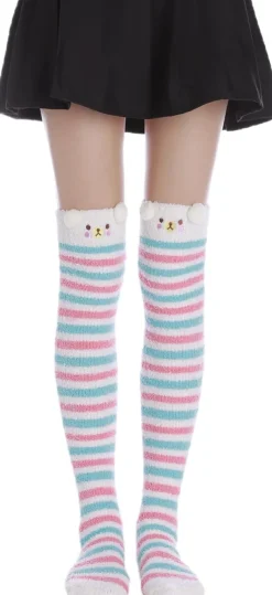 Candy Bear Thigh Highs
