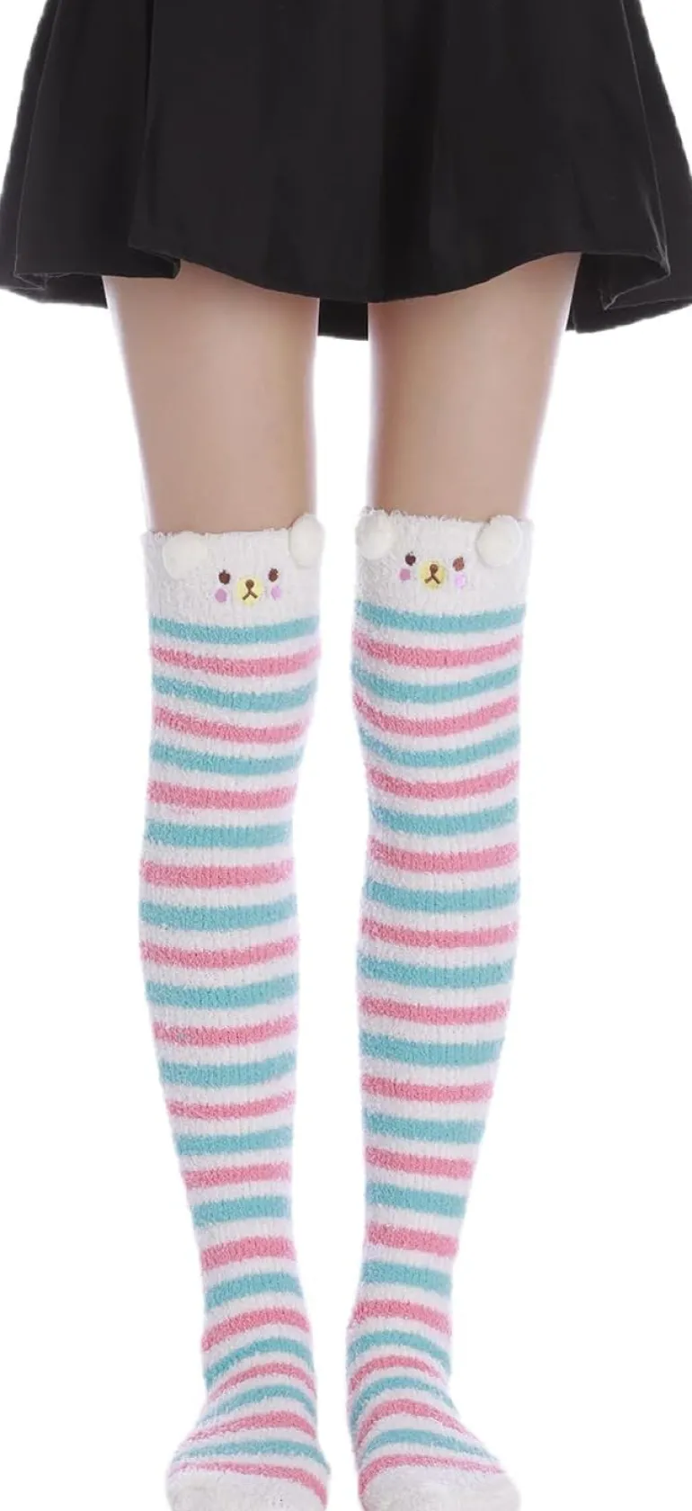 Candy Bear Thigh Highs