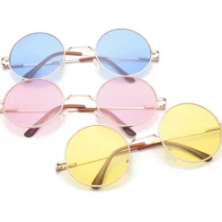 Candy Colored Circle Glasses