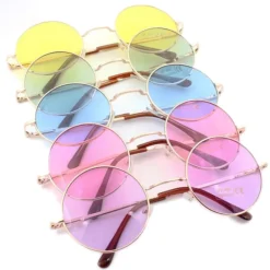 Candy Colored Circle Glasses