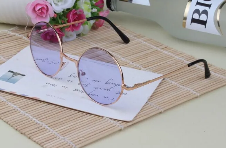 Candy Colored Circle Glasses