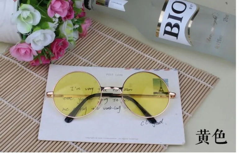 Candy Colored Circle Glasses