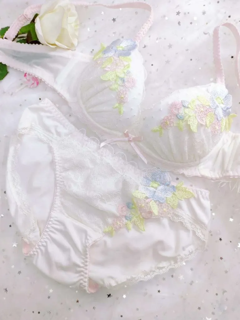 Candy Floral Lingerie Set
