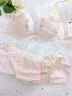 Candy Floral Lingerie Set