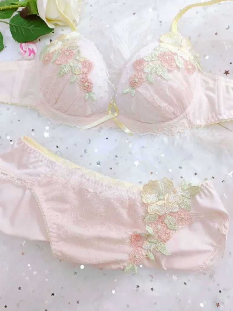 Candy Floral Lingerie Set