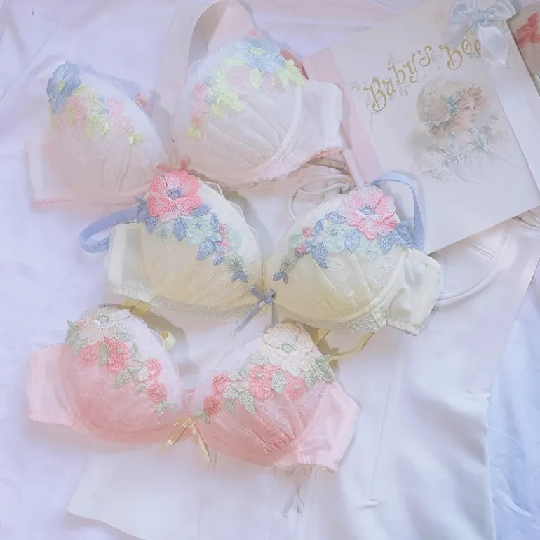 Candy Floral Lingerie Set