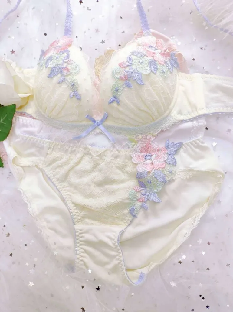 Candy Floral Lingerie Set