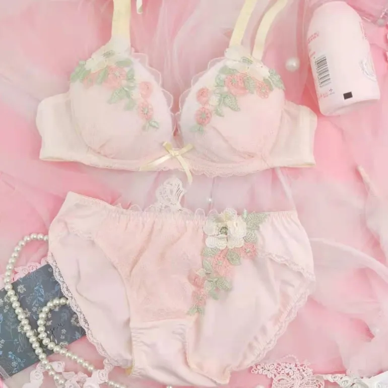 Candy Floral Lingerie Set