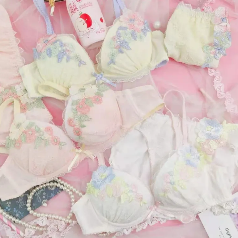 Candy Floral Lingerie Set