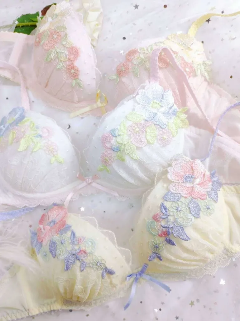Candy Floral Lingerie Set