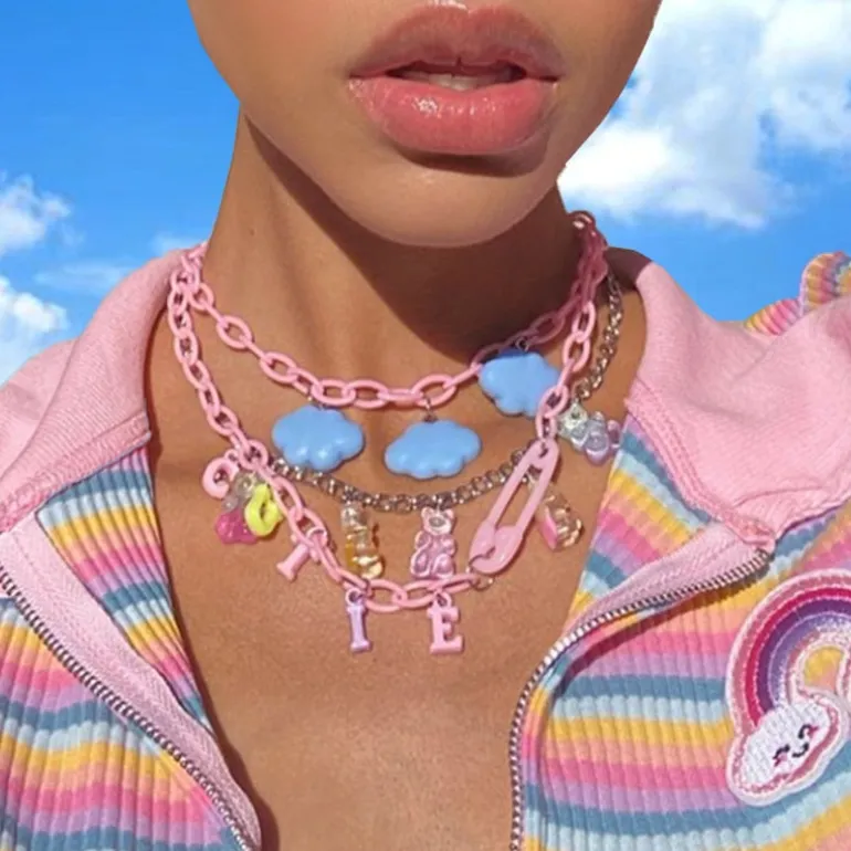 Candy Moon Decora Necklace