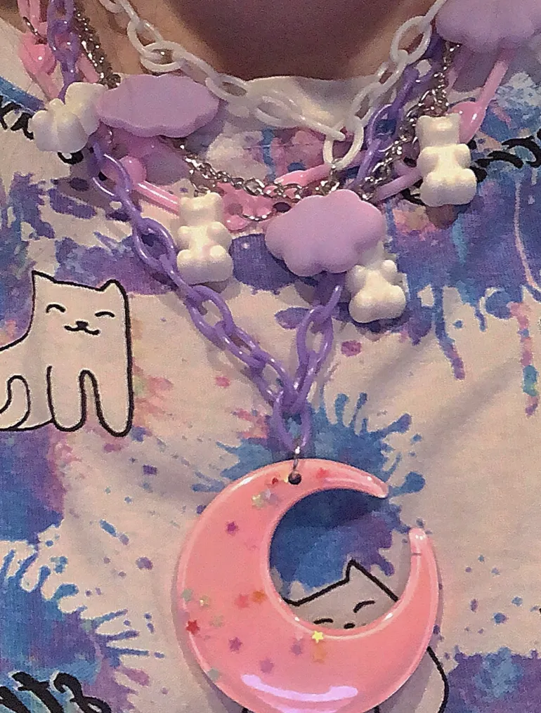 Candy Moon Decora Necklace