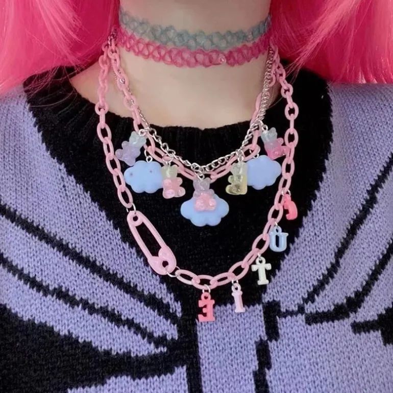 Candy Moon Decora Necklace