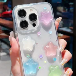 Candy Star Glow In The Dark iPhone Case