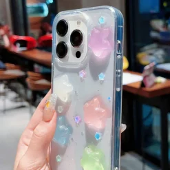 Candy Star Glow In The Dark iPhone Case
