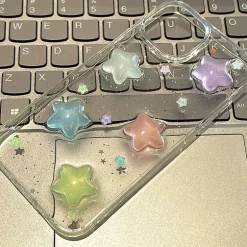 Candy Star Glow In The Dark iPhone Case