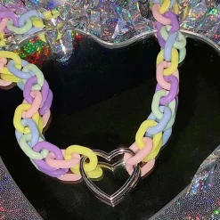 Candycore Heart Choker