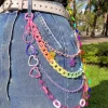 Candycore Pastel Belt Chain