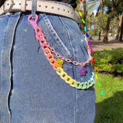 Candycore Pastel Belt Chain