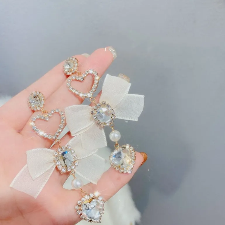 Cascading Bow Earrings