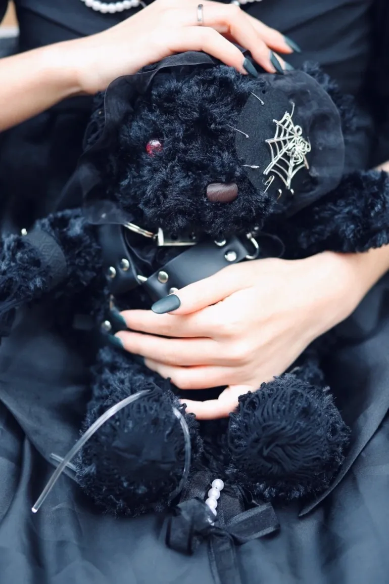 Chained Bear Messenger Bag