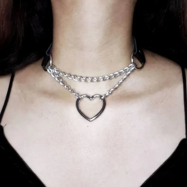 Chained Princess Collar & Leash Set